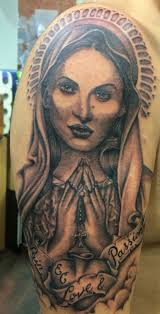 Virgin Mary Tattoo, Maria Tattoo