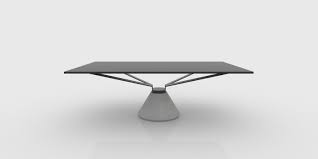 y table 2015 table d appoint avec une base en beton dans les couleurs ciment naturel et ciment anthracite plateau en fibre de bois de moyenne densite peint