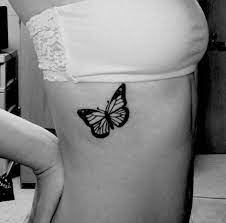 Butterfly Tattoo Great For Ribs Or Thigh Butterfly Tattoo Butterfly Tattoos For Women Tattoos