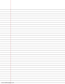 In the united states the three most common standard formats are: College Ruled Lined Paper Template Madison S Paper Templates