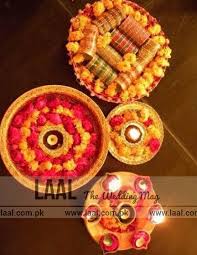 Find Out The Latest Mehndi Thaal Designs Visit Laal Com Pk For More Desi Wedding Decor Pakistani Wedding Decor Mehndi Decor