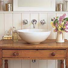 Rustic bathroom sink bowl ideas. Read This Before You Redo A Bath Cottage Bathroom Rustic Bathroom Vanities Diy Bathroom