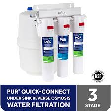 pur 3 stage under sink quick connect