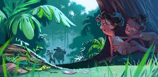 Find Way Home 1 Cecile Carre On Artstation At Https Www Artstation Com Artwork Aoo98 Art Background Concept Art Digital Environment Concept Art