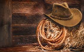 Cowboy Hat Lasso Counted Cross Stitch Pattern Cowboy Cowboy Hats Hats