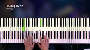 sinking deep hillsong [piano tutorial