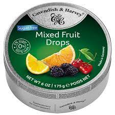 These cavendish and harvey sour cherry drops are very good and so much cherry flavour. Cavendish Harvey Mixed Fruit Drops Sugarfree 175g Online Kaufen Im World Of Sweets Shop