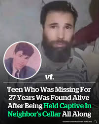 He was being held just 200 yards from his home.