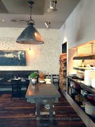 Restaurant No 246 White Glazed Brick Tiles From Portland Oregon Chef S Pass And Expedite Table Reclaimed 2 Glazed Brick Tiles Glazed Brick House Design