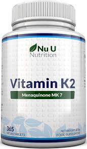 Vitamin k plays an important role in coagulation, better known as blood clotting. Nu U Nutrition Vitamin K2 Mk 7 200mcg 365 Vegetarian And Vegan Tablets Not Capsules One Year Supply Of High Strength Vitamin K2 Menaquinone Mk7 ÙÙŠØªØ§Ù…ÙŠÙ† Ùƒ2 200Ù…ÙŠÙƒØ±ÙˆØ¬Ø±Ø§Ù… 365Ø­Ø¨Ø§ÙŠØ© Ù†Ø¨Ø§ØªÙŠØ©