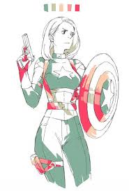Fem Steve Rogers Google Search Superhero Art Marvel Art Marvel Fan Art