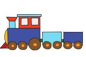 How To Draw A Simple Train Train Drawing Train Sketch Drawing For Kids