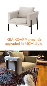 Koarp Armchair Upgraded In A Very Very Good Way Ikea Hackers Armchair Ikea Armchair Ikea Craft Room