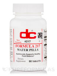 Loss of water weight tends to be temporary relief. Formula 217 Water Pills 90 Tablets