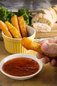 Addictive Crispy Halloumi Fries Recipe Healthy Chicken Recipes Halloumi Healthy Recipes