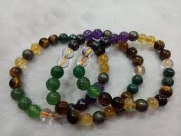 Maybe you would like to learn more about one of these? Money Magnet Bracelet 8 Mm With Stones Pyrite Citrine Green Etsy