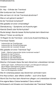 Natürlich sollte man lebensmittel wie zucker, butter, sahne, schweinefleisch, alkohol, etc. Alles Wissenswerte Uber Die Trennkost Nach Dr Hay Trennkost Tabelle Hautpflege Schussler Salze Beim Abnehmen Pdf Free Download