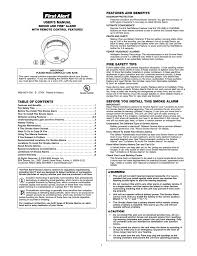 Educational to show the correct way to install the battery on smoke detector even if it's a brand new one. First Alert Sa302 User Manual Manualzz