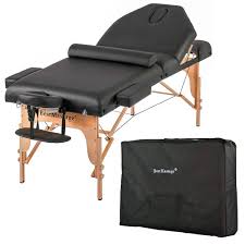 77 Long 30 Wide 4 Pad Massage Table With Free Carry Case And Bolster This Table Simply Is The Best Table You Can Ge Massage Table Massage Bed Massage Tables