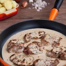 Pork Medallions With Cream And Mustard Sauce Recipe Pork Medallions Pork Medallion Recipes Pork Fillet Recipes