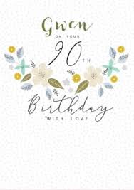 90th birthday card, milestone birthday card, the big 90, 1931 birthday card, 1931 birthday ideas. Female 90th Birthday Cards Moonpig