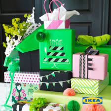 أفكار رائعة إجعلي من كل هدية قطعة فنية مع إبداعاتك ومجموعة التغليف الجديدة من ايكيا gifts gift wrapping ikea