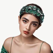 Crystal Bloom Embellished Headband