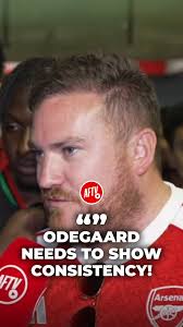 Dan Potts 𝐖𝐀𝐍𝐓𝐒 to see more 𝐂𝐎𝐍𝐒𝐈𝐒𝐓𝐄𝐍𝐂𝐘 from Odegaard! 📈,  #FanCams #Arsenal #PremierLeague
