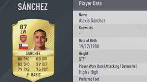 Join the discussion or compare with others! Galeria Los 20 Mejores Jugadores Chilenos En El Fifa 2017 Goal Com