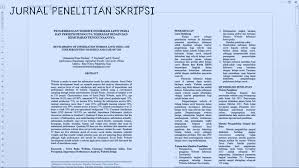 Tentu saja itu bukan tanpa alasan. Cara Membuat Jurnal Skripsi S1 Yang Baik Dan Benar Kosngosan