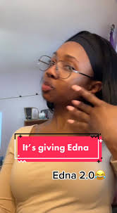 Influencer with Edna Wig Walking Through Sephora