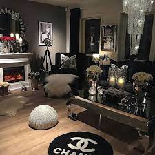 Cool 47 Cozy Black And White Living Room Design Ideas More At Https Homystyle Com 201 Silver Living Room Black Furniture Living Room Black Living Room Decor