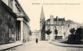 Place Lamenais Visiter Saint Malo Saint Malo Carte Postale