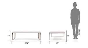 As your custom coffee table is made right here in australia, we are able to manufacture and ship within fourteen days of your order. Marcel Coffee Table Urban Ladder