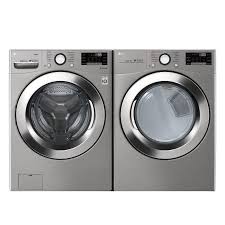 The washers have quick connect attachments that fit most standard faucets so you don't need direct plumbing. Shop Lg Steam Graphite Front Load Washer Gas Dryer Set At Lowes Com