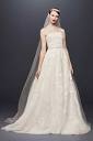 English Rose Lace Ball Gown Wedding Dress | David's Bridal