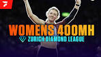 Femke Bol Is On A Roll! (Womens 400mH) | 2025 Zurich ... - YouTube