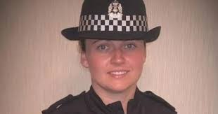 Police officer sets off