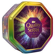 With 12 iconic sweets to choose from in the classic assortment, quality street has been creating magic moments for families since 1936. Amazon Com Quality Street Christmas Chocolates Tin 1kg Grocery Gourmet Food