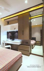 Office Closet Mirror Wardrobe Design Bedroom Study Table Designs Bedroom Design