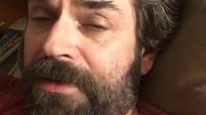 In bed with John Brindle Not having a good time