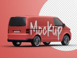 Mockup Of Commercial Vehicle Delivery Van Isolated In 2020 Commercial Vehicle Vehicles Van
