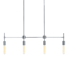 Lights Com Ceiling Pendant Lighting Prospect 4 Light Linear Pendant Chrome