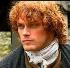 My Favorite Picture Of Sam That Beautiful Red Hair Jamie Fraser Outlander Outlander Jamie Outlander
