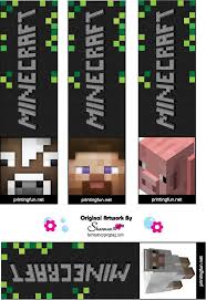 Www Familyshoppingbag Com Img View Print Php Img X3d Bookmarks 466151 Jpg Minecraft Birthday Minecraft Birthday Party Minecraft Valentines