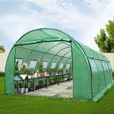 In a northern garden, we have to deal with frost, nasty winds and hail, and also loads of snow in the winter. Greenfingers Greenhouse 6mx3m Garden Shed Polycarbonate Storage Tunnel Plant Grow Buy Walk In Greenhouses 9355720086676