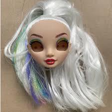 Cabezas de muñecas de arcoíris coloridas, ojos brillantes vivos, bolas de  Ojos de repuesto originales, piezas de bricolaje de muñeca de alta calidad,  nuevo