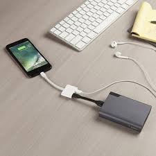 Belkin Mfi Lightning Audio Charge Rockstar Adapter Cable