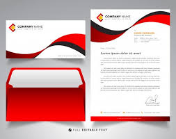 Pin On Letterhead And Envelope Template