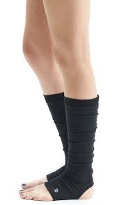 Black Yoga Spats Yoga Leg Warmers Yoga Socks Leg Warmers Black Yoga Black Leg Warmers